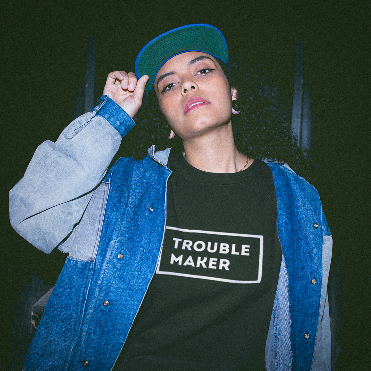 Troublemaker Woman's Sweatshirt