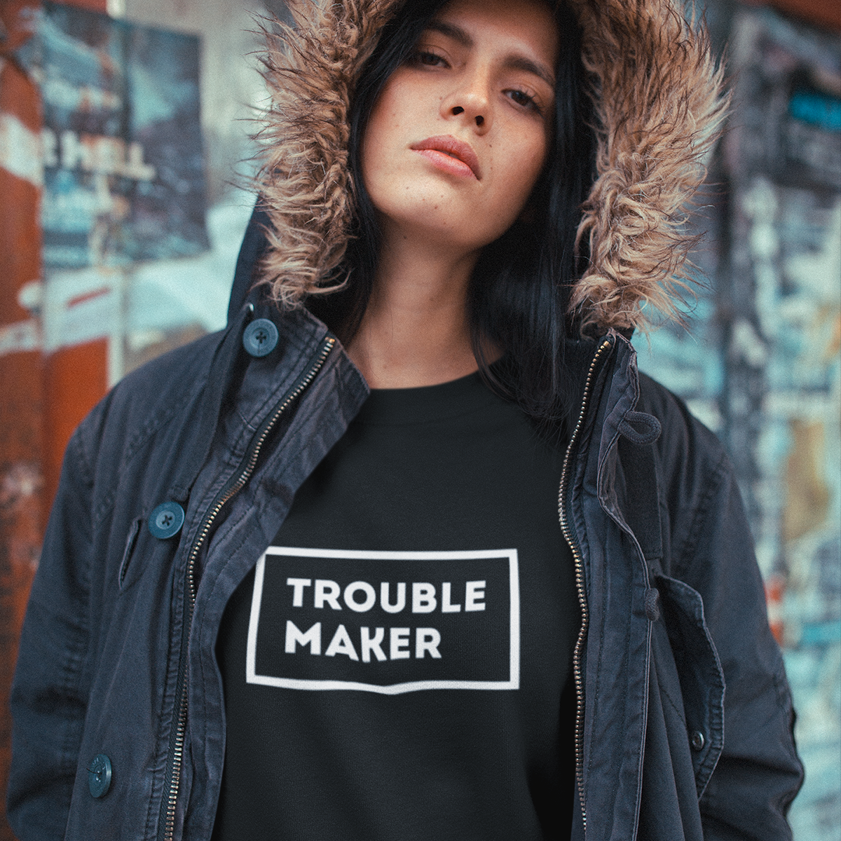 Troublemaker Woman's Sweatshirt