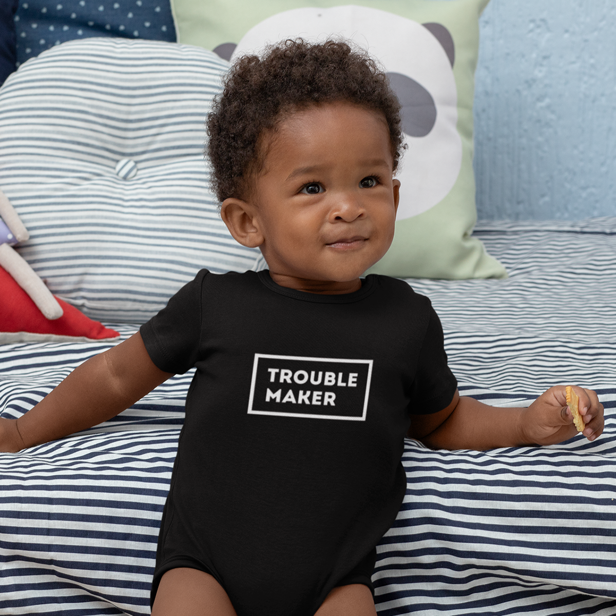 Troublemaker Infant Bodysuit