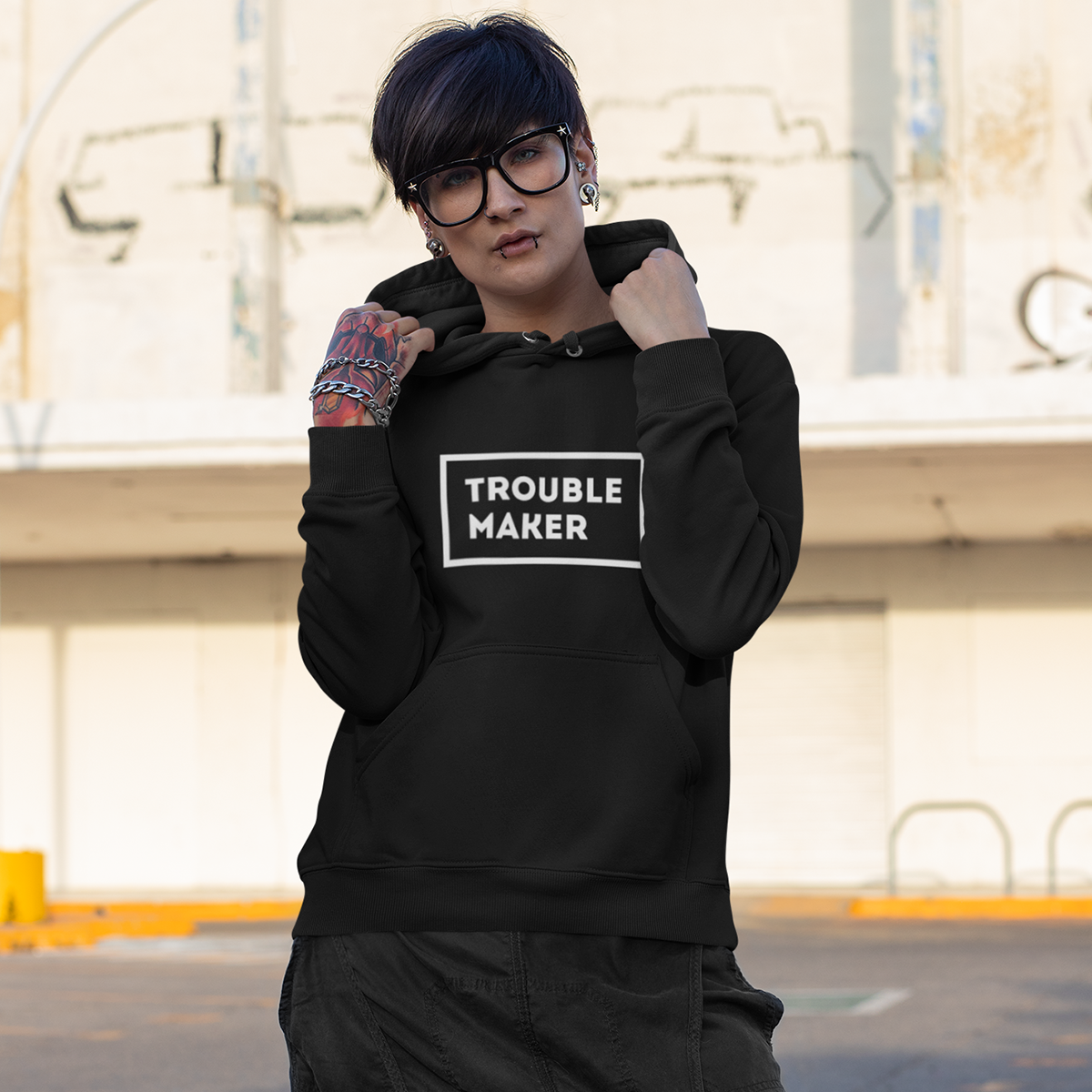 Troublemaker Women's Hoodie